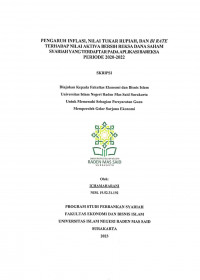 Image of Pengaruh Inflasi, Nilai Tukar Rupiah, dan BI Rate Terhadap Nilai Aktiva Bersih Reksa Dana Saham Syariah yang Terdaftar pada Aplikasi Bareksa Periode 2020-2022