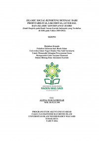 Image of PENGARUH PROFITABILITAS, LEVERAGE, DAN SIZE FIRM TERHADAP TAX AVOIDANCE PADA BANK UMUM SYARIAH PERIODE TAHUN 2016-2022