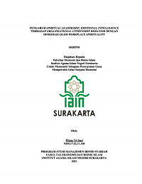 Image of Pengaruh Spiritual Leadership, Emotional Intelligence Terhadap Organizational Citizenship Behavior Dengan Dimediasi Oleh Workplace Spirituality