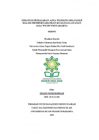 Image of STRATEGI PEMASARAN AZZA WEDDING ORGANIZER DALAM MEMPERTAHANKAN KUALITAS LAYANAN JASA WO DI YOGYAKARTA