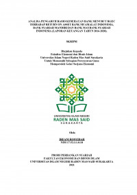Image of Analisa Pengaruh Rasio Kesehatan Bank Menurut Rgec Terhadap Return On Asset Bank Muamalat Indonesia, Bank Syariah Mandiri Dan Bank Maybank Syariah Indonesia (Laporan Keuangan Tahun 2016-2020).