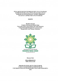 Image of Pengaruh Sistem Informasi Keuangan Daerah, Kompetensi Pegawai, Pengawasan Keuangan dan Pengendalian Intern Terhadap Kualitas Laporan Keuangan Daerah