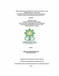Image of Pengaruh manajemen laba dan transfer pricing terhadap tax advoidance pada perusahaan multinasional di indonesia periode 2018-2022