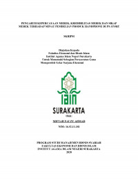 Image of Pengaruh Kepercayaan Merek, Sikap Merek Dan Kredibilitas Merek Terhadap Minat Pembelian