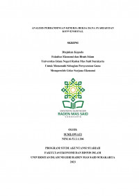 Image of Analisis Perbandingan Kinerja Reksa Dana Syariah dan Konvensional