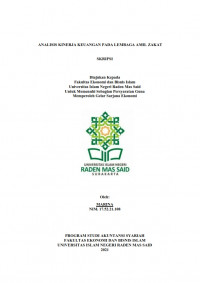 Image of Analisis Kinerja Keuangan Pada Lembaga Amil Zakat