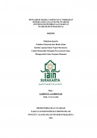 Image of Pengaruh Sharia Compliance Terhadap Kinerja Keuangan Bank Syariah(Studi Bank Pembiayaan Rakyat Syariah Di Surakarta)