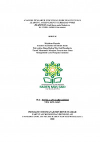 Image of ANALISIS PENGARUH INDUSTRIAL WORK PRACTICES DAN LEARNING ACHIEVEMENTS TERHADAP WORK READINESS (Studi Kasus pada Mahasiswa D3 STMIK AMIKOM Surakarta)