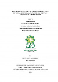 Image of PENGARUH JAMINAN KESELAMATAN DAN KESEHATAN KERJA (K3) TERHADAP KINERJA KARYAWAN DENGAN   KEPUASAN KERJA SEBAGAI VARIABEL MEDIASI