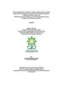 Image of PENGARUH RASIO LEVERAGE, UKURAN PERUSAHAAN, RASIO BEBAN KLAIM, PREMIUM GROWTH, DAN RASIO LIKUIDITAS TERHADAP PROFITABILITAS (Studi Kasus pada Perusahaan Asuransi Syariah di Indonesia yang Terdaftar di OJK Periode 2018-2021)