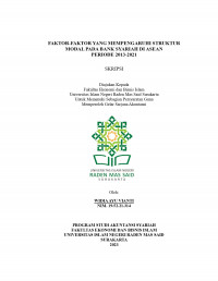 Image of Faktor-faktor yang Mempengaruhi Struktur Modal Pada Bank Syariah  Syariah di ASEAN Periode 2013-2021