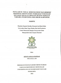 Image of Pengaruh Visual Merchandise dan Hedonic Shopping Motivation terhadap Purchase Decision dengan Impulse Buying sebagai Variabel Intervening pada MR DIY Kartasura