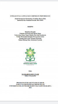 Image of Intellectual Capital Dan Corporate Performance (Studi Komparasi Perbankan Terdaftar Bursa Efek Indonesia Dan Thailand Periode 2015 - 2019)