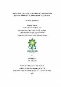 Image of The Influence Of Financial Performance On Community Welfare Moderated By Performance Acceleration