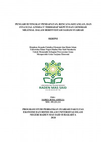 Image of TINGKAT PENGARUH PENDAPATAN, RENCANA KEUANGAN, DAN FINANCAL
