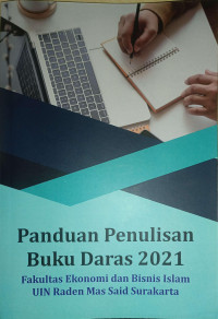 Image of Panduan Penulisan Buku Daras 2021