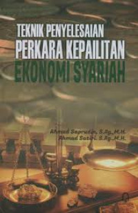 Image of Teknik Penyelesaian Perkara Kepailitan Ekonomi Syariah