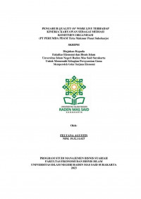 Image of Pengaruh Quality Of Work Life Terhadap Kinerja Karyawan Sebagai Mediasi Komitmen Organisasi (PT Perumda PDAM Tirta Makmur Pusat Sukoharjo)