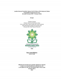 Image of Analisis Kinerja Portofolio Saham LQ-45 di Bursa Efek Indonesia Dalam  Pengambilan Keputusan Investor (Periode Februari 2019 - Februari 2022)
