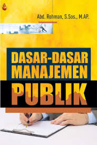 Image of Dasar-dasar Manajemen Publik