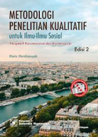Image of Metodologi Penelitian Kualitatif untuk Ilmu-ilmu Sosial