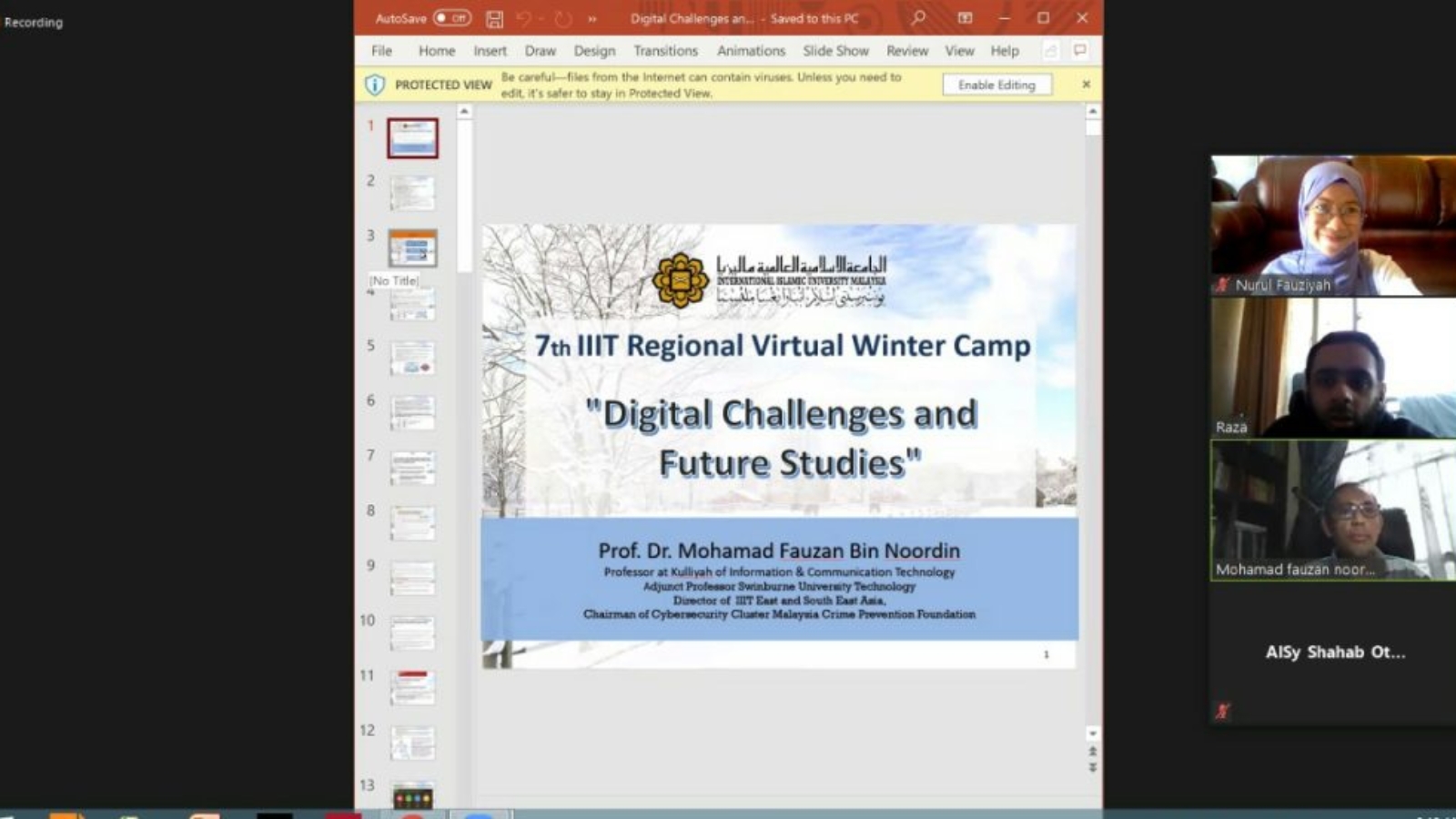 winter camp