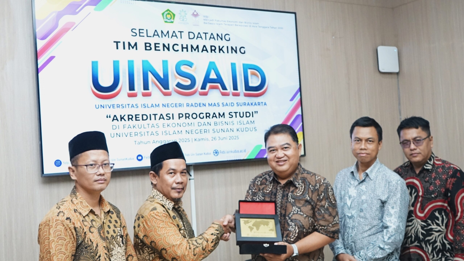 FEBI UIN Surakarta Sinergikan Kolaboratif Lewat Benchmarking FEBI UIN Sunan Kudus