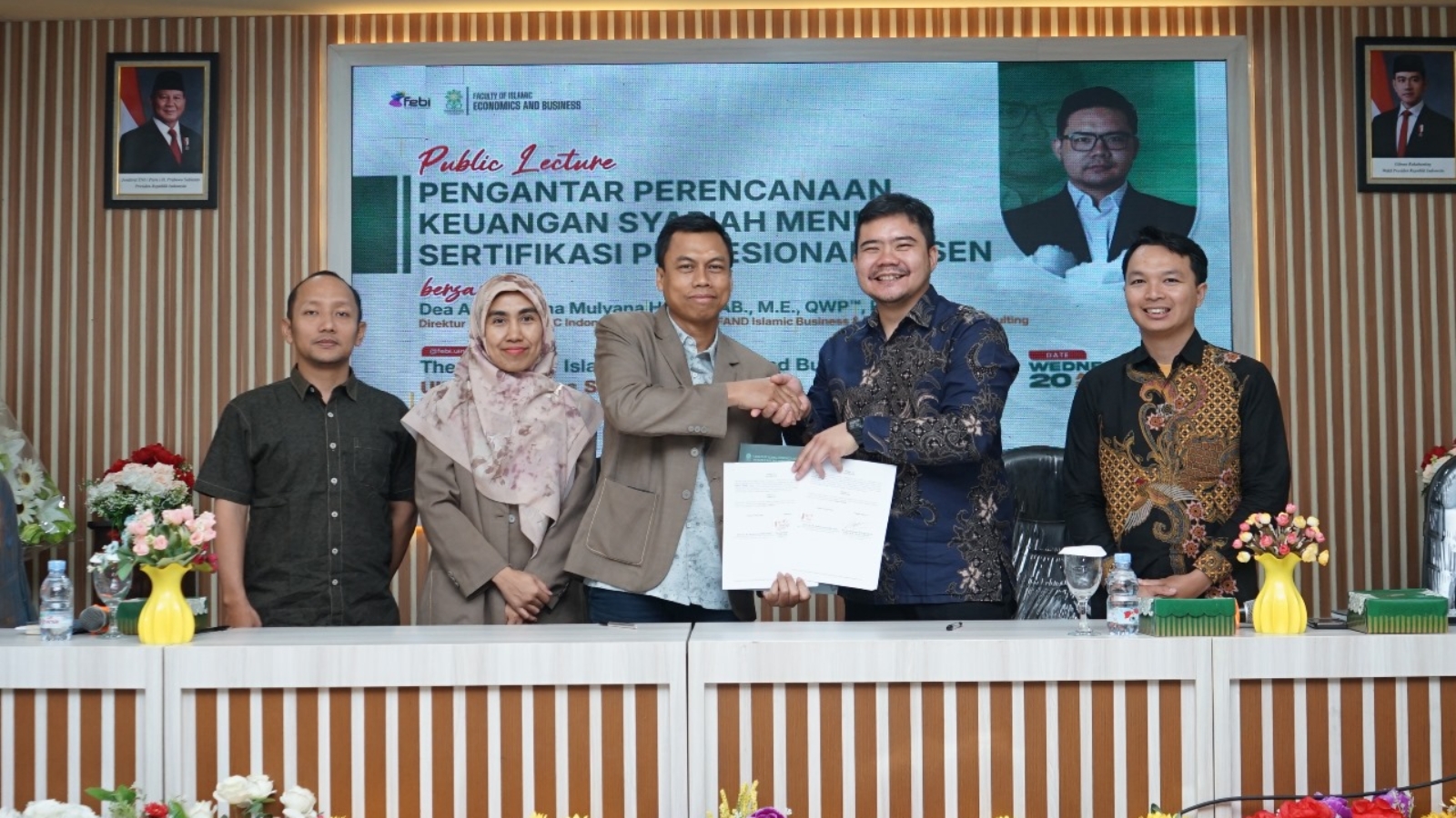 febi uin surakarta jalin kerjasama dengan IARCF hadirkan sertifikasi perencanaan keuangan syariah