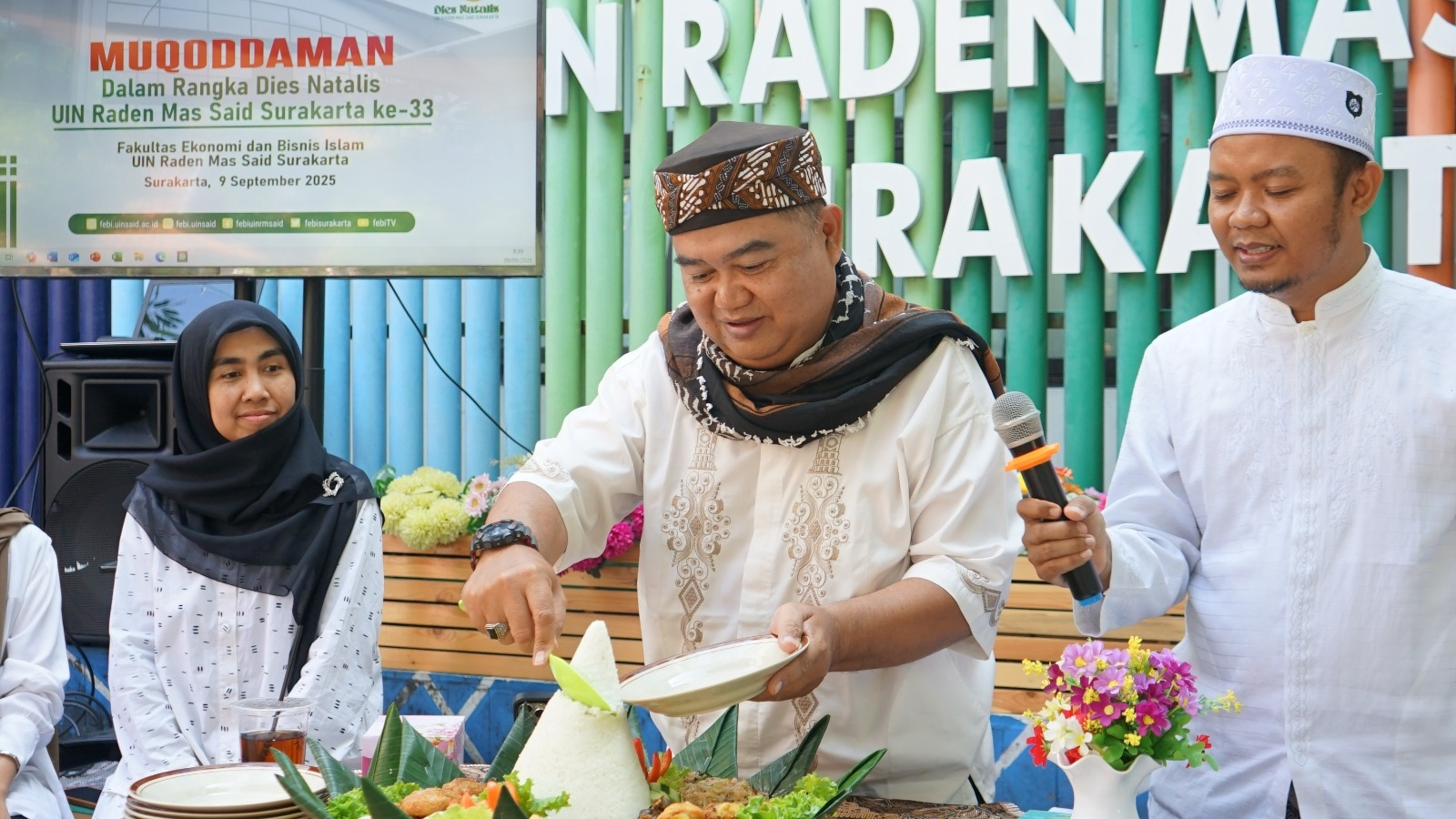 FEBI UIN Raden Mas Said Gelar Muqoddaman dalam Rangka Dies Natalis ke-33