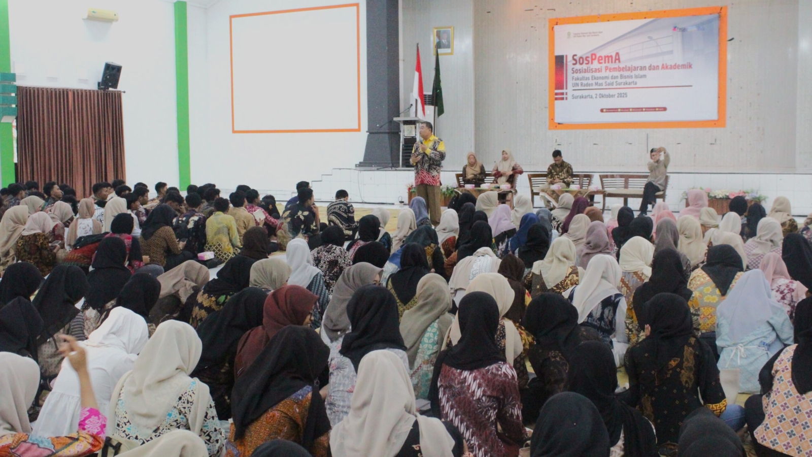 Sosialisasi Pembelajaran & Akademik 2025: First Step Journey Mahasiswa Baru FEBI UIN Raden Mas Said Surakarta (PRODI AKS dan PBS)