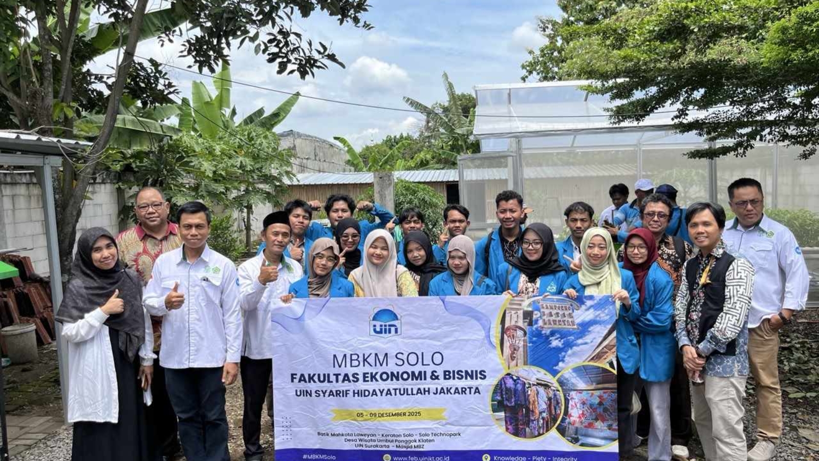 Kolaborasi MBKM dan Edukasi Urban Farming FEBI–UIN Jakarta