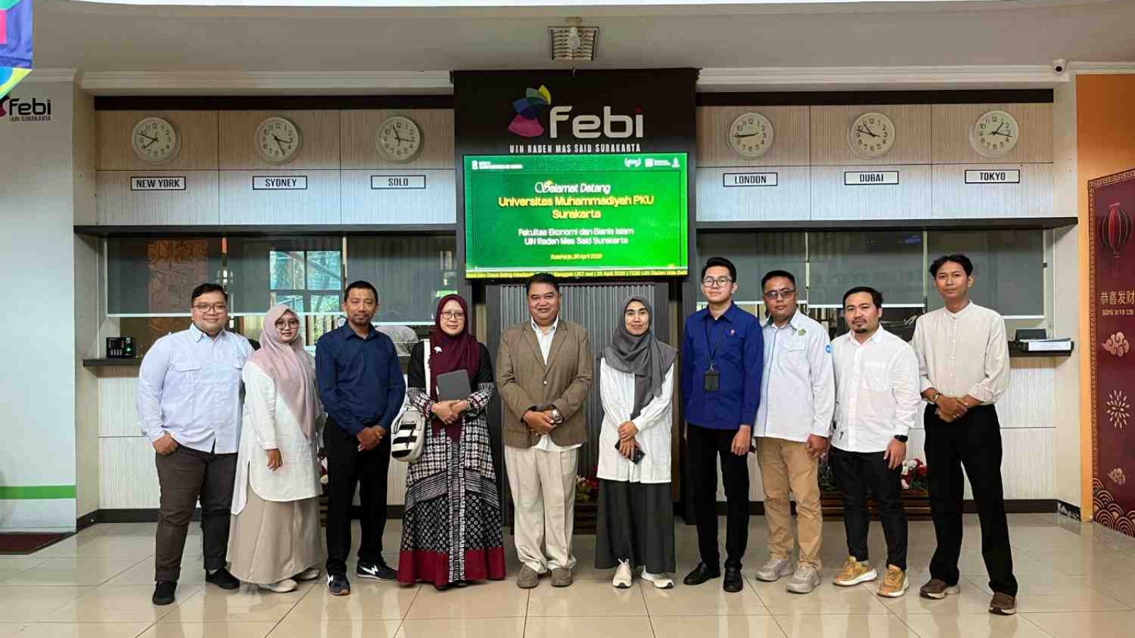 FEBI UIN Raden Mas Said Terima Kunjungan Strategis Universitas Muhammadiyah PKU