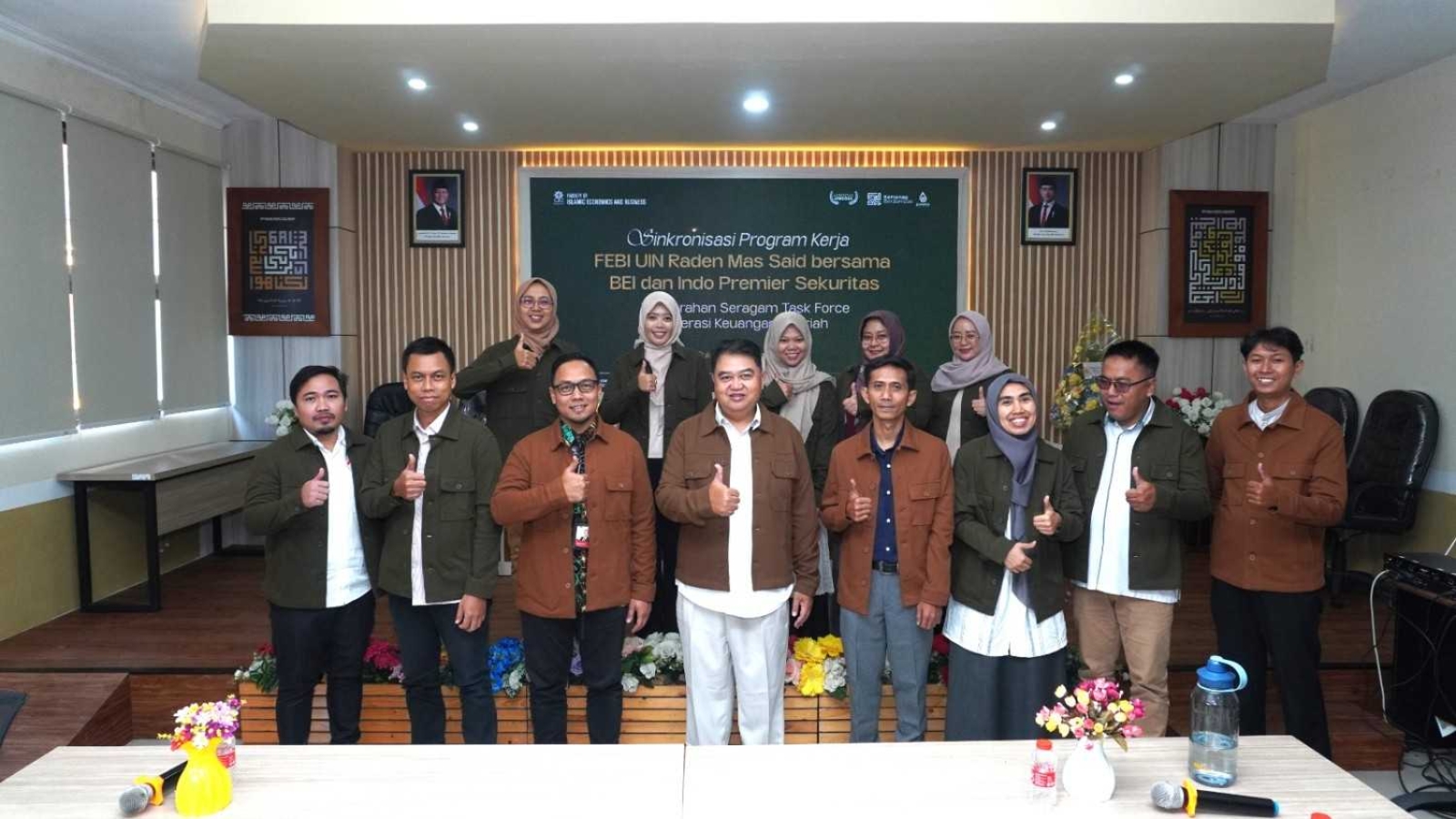 Sinkronisasi Program Kerja FEBI bersama BEI dan Indo Premier Sekuritas
