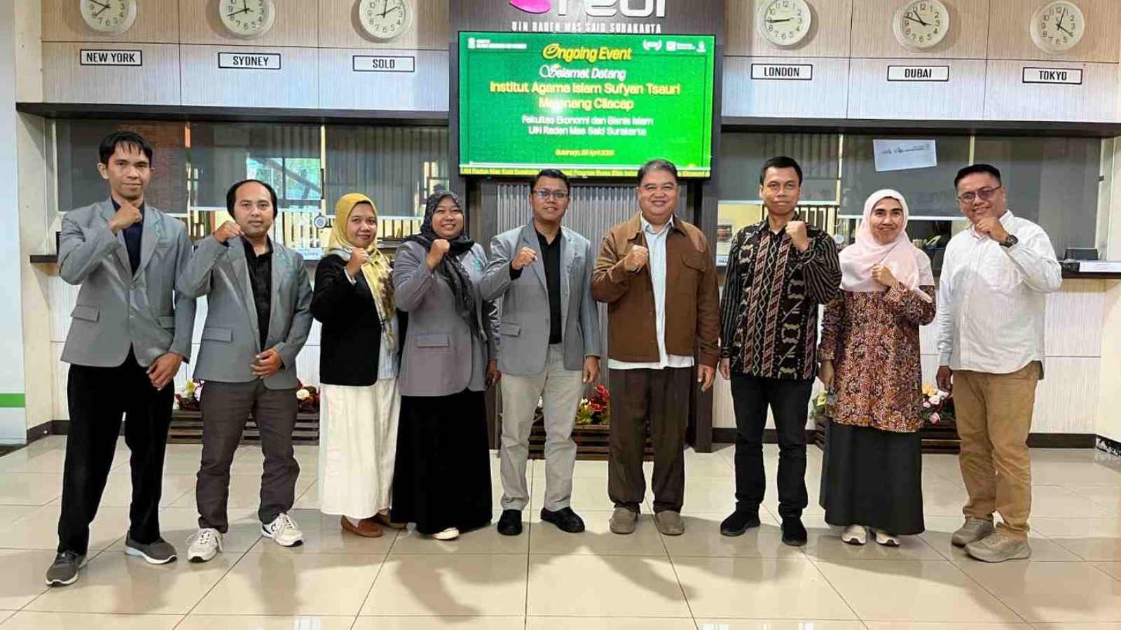 Transformasi Pendidikan FEBI UIN Said Sambut Kunjungan IAI Sufyan Tsauri