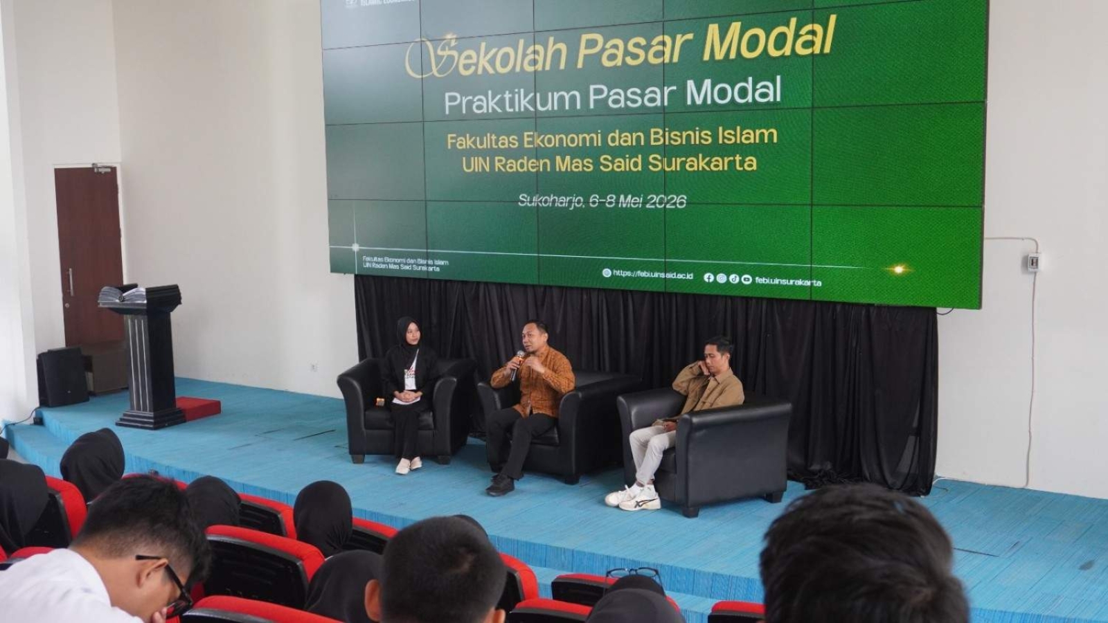 FEBI UIN Raden Mas Said Surakarta sukses gelar Sekolah Pasar Modal 2026