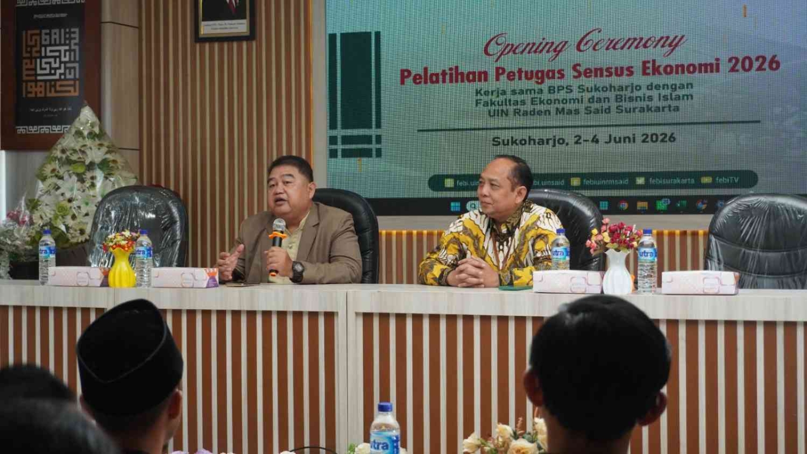 Prof. Rahmawan Arifin Pimpin Opening Ceremony Pelatihan Petugas Sensus Ekonomi 2026