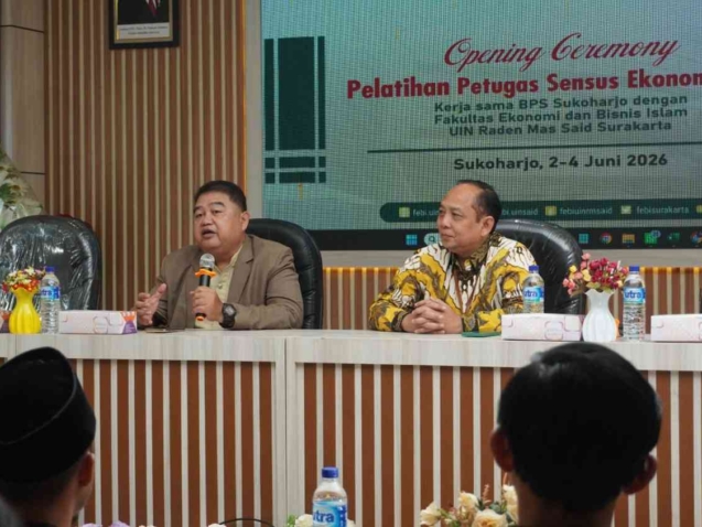 Prof. Rahmawan Arifin Pimpin Opening Ceremony Pelatihan Petugas Sensus Ekonomi 2026