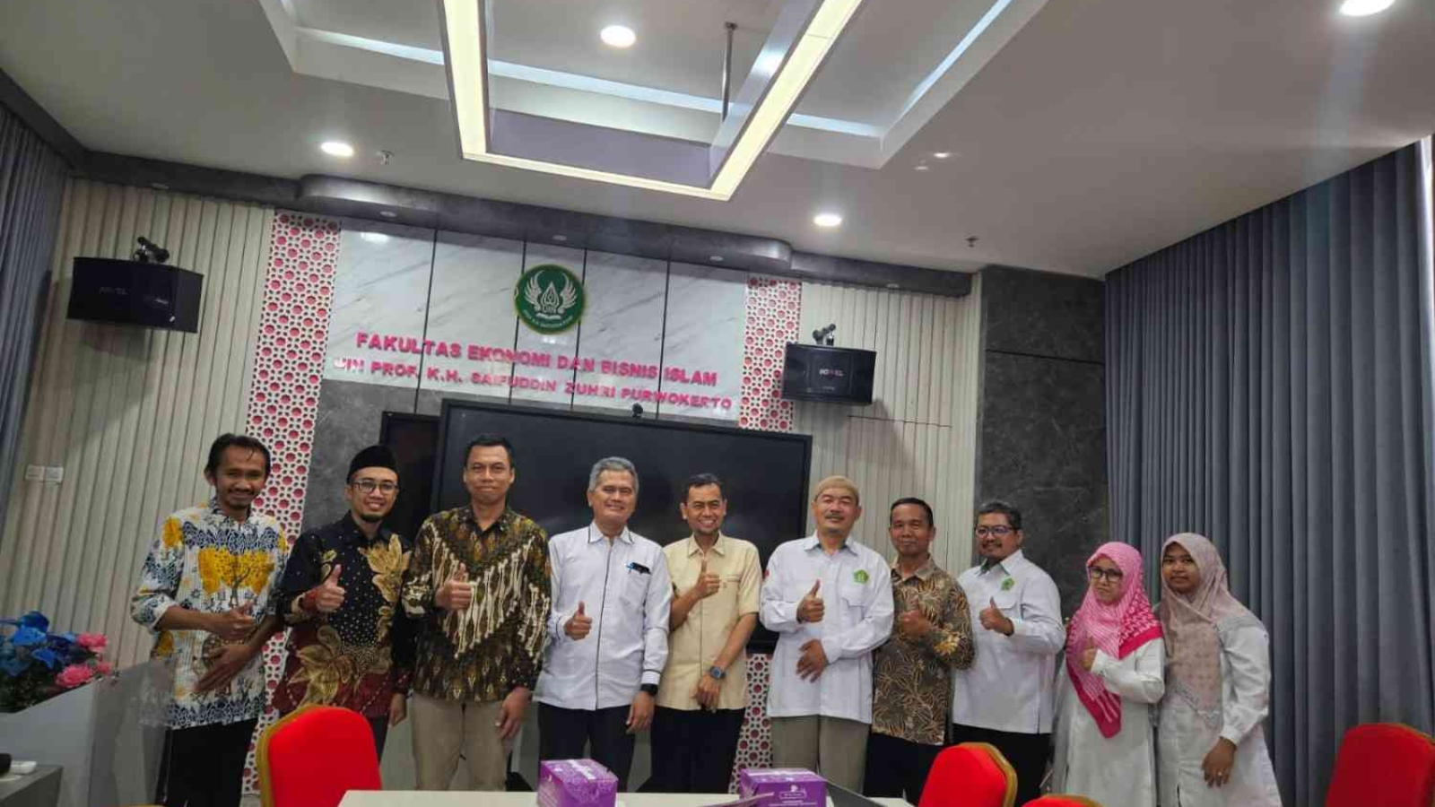 Akselerasi Mutu Pendidikan, FEBI UIN Surakarta Benchmarking ke UIN Saizu Purwokerto